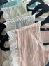 Stripes Lacey Border Tops